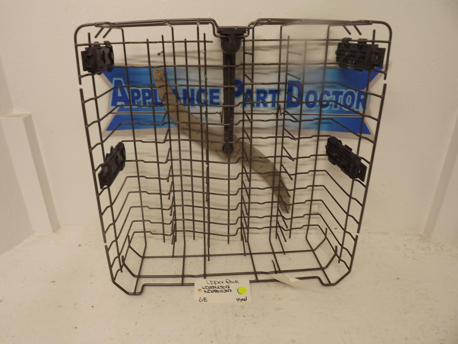 GE Dishwasher WD28X25018 WD28X10347 Upper Rack Used GE Dishwasher WD28X25018 WD28X10347 Upper Rack Used